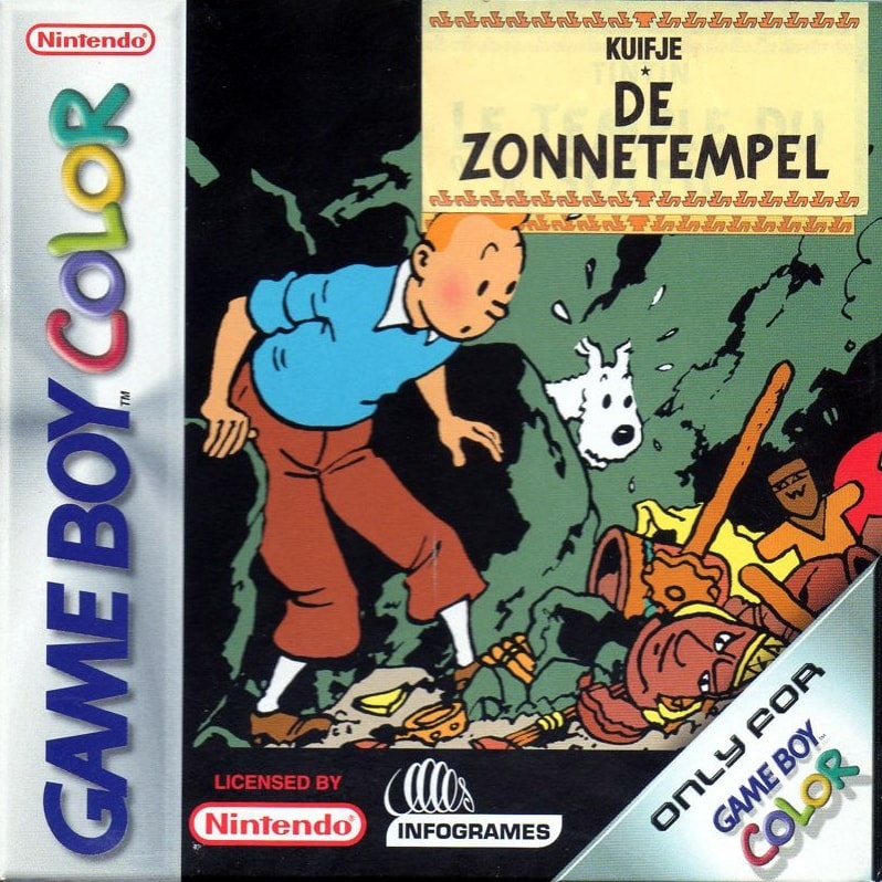 Capa do jogo Tintin: Le Temple du Soleil