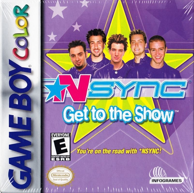 Capa do jogo *NSYNC: Get to the Show