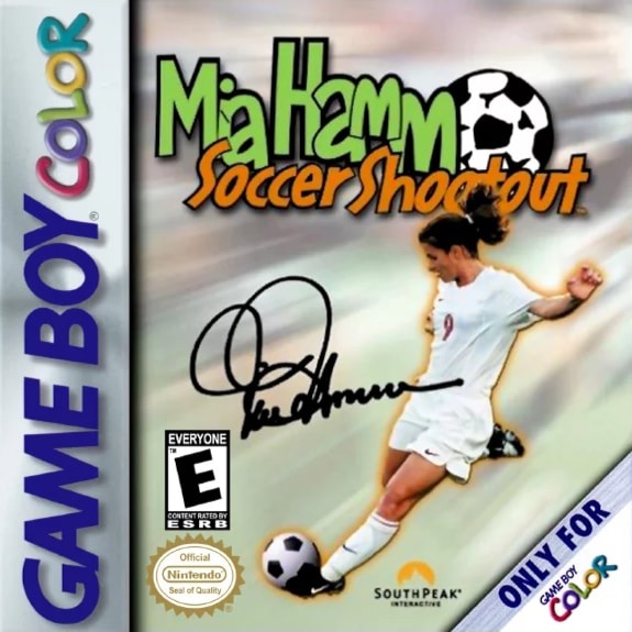 Capa do jogo Mia Hamm Soccer Shootout