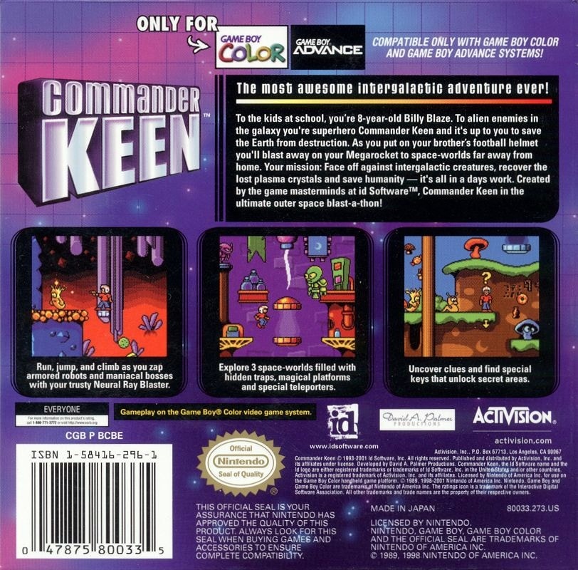 Capa do jogo Commander Keen