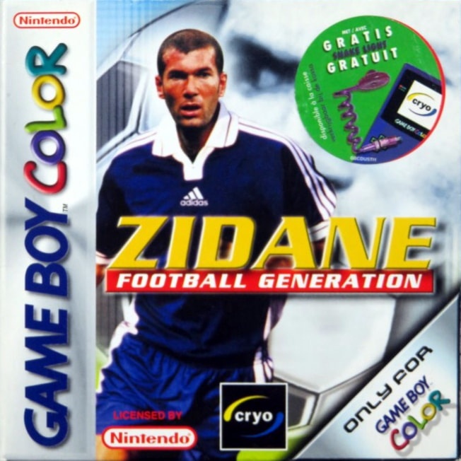 Capa do jogo Zidane Football Generation