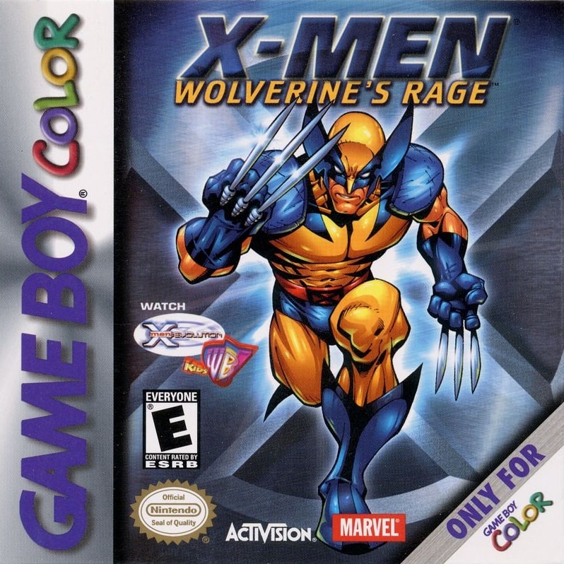 Capa do jogo X-Men: Wolverines Rage