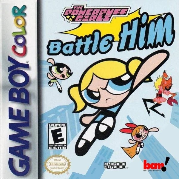 Capa do jogo The Powerpuff Girls: Battle Him