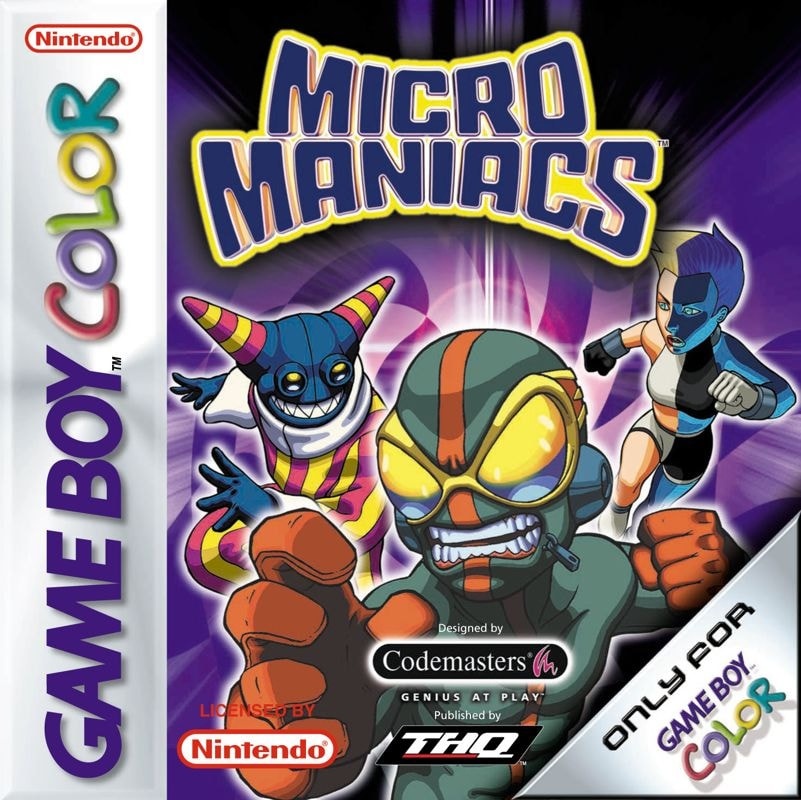 Capa do jogo Micro Maniacs