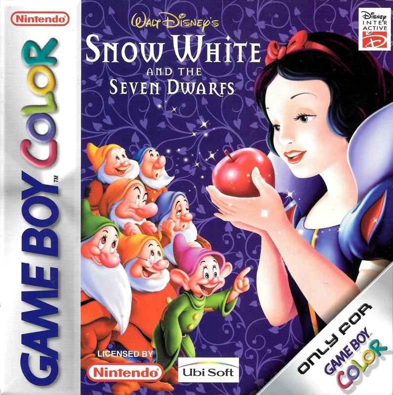 Capa do jogo Walt Disneys Snow White and the Seven Dwarfs