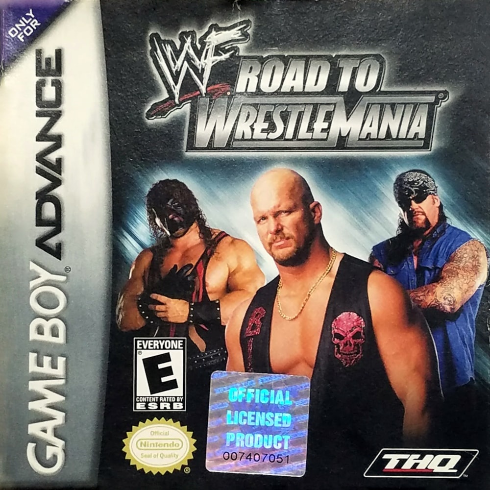 Capa do jogo WWF Road to WrestleMania
