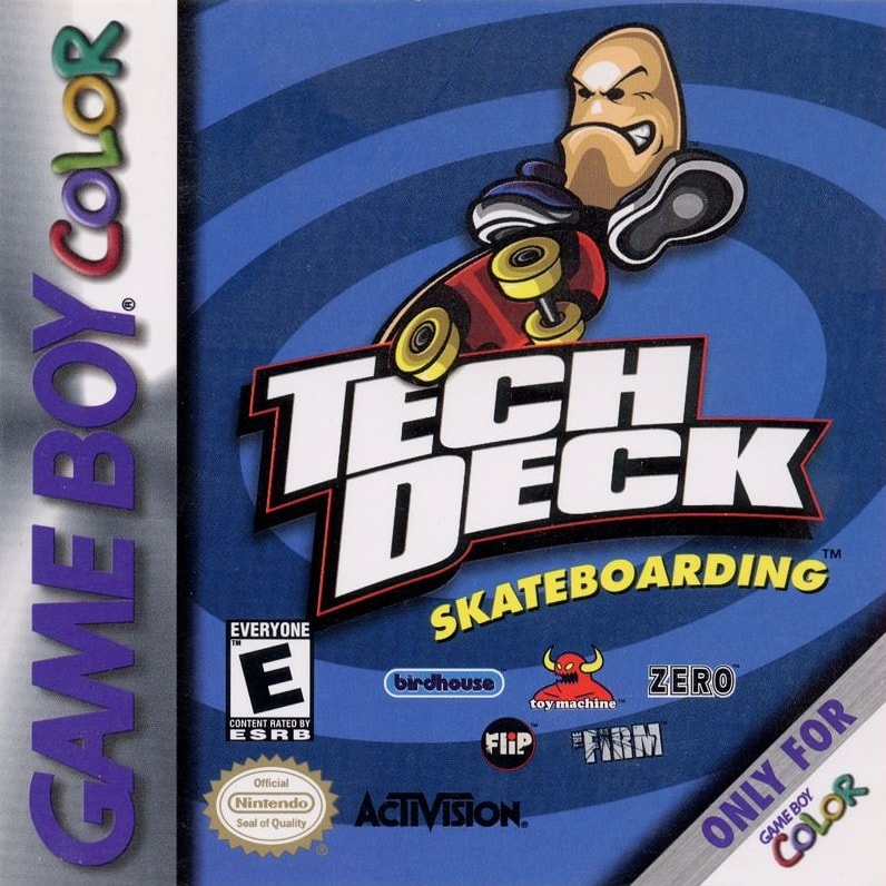 Capa do jogo Tech Deck Skateboarding