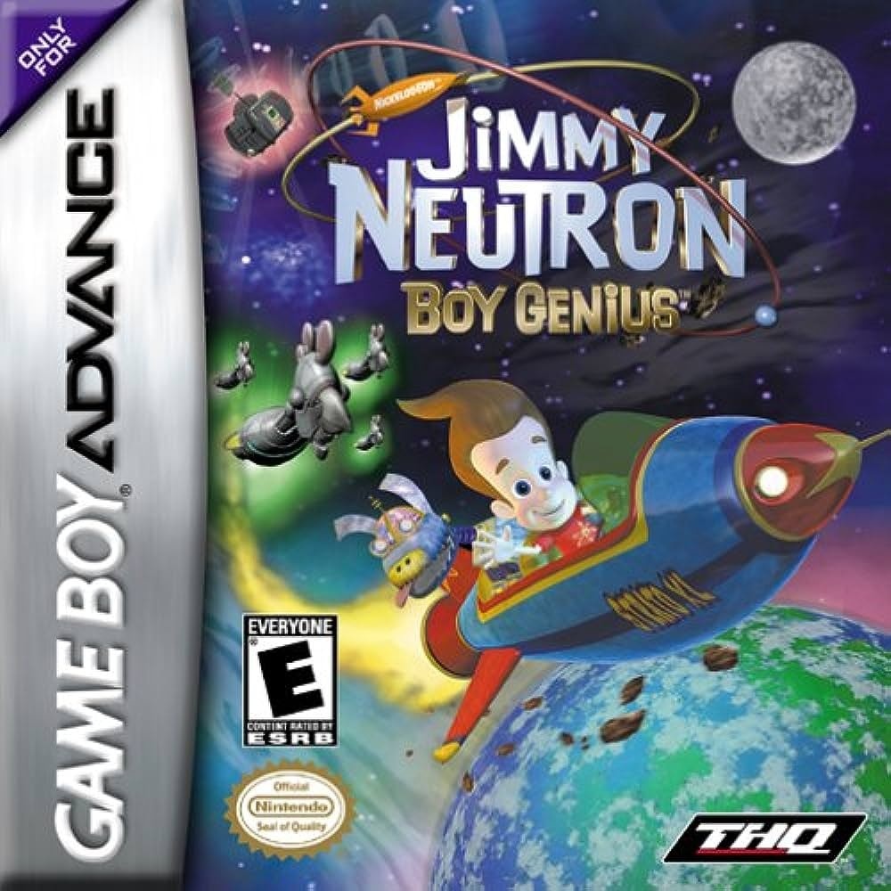 Capa do jogo Jimmy Neutron: Boy Genius