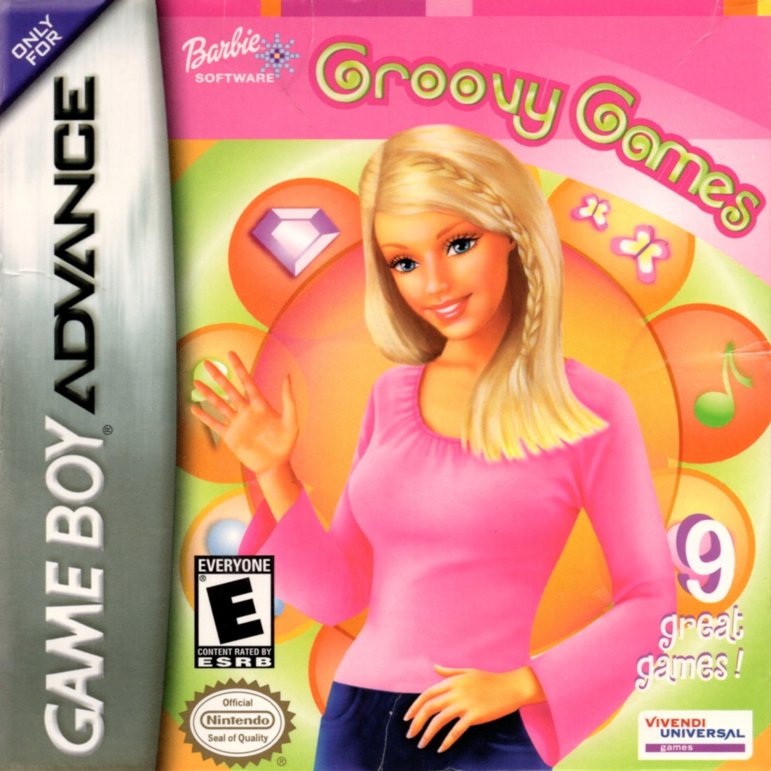 Capa do jogo Barbie: Groovy Games