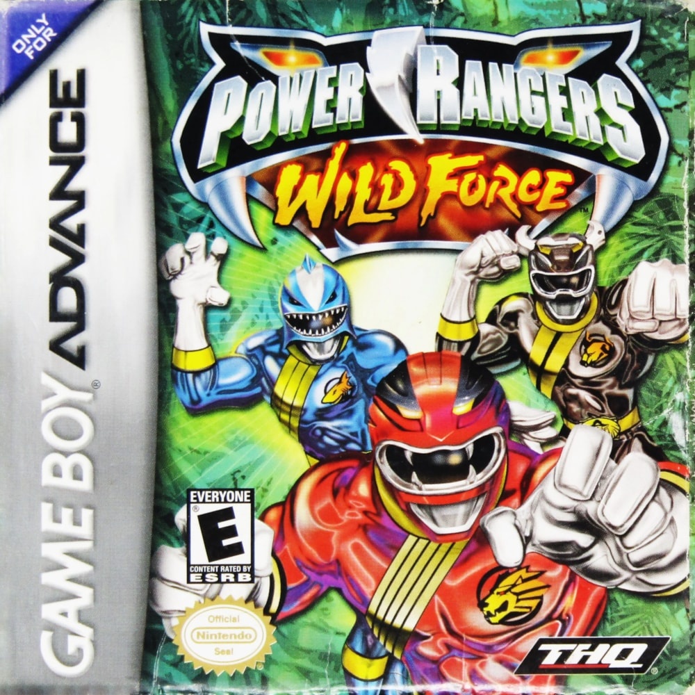 Capa do jogo Power Rangers: Wild Force