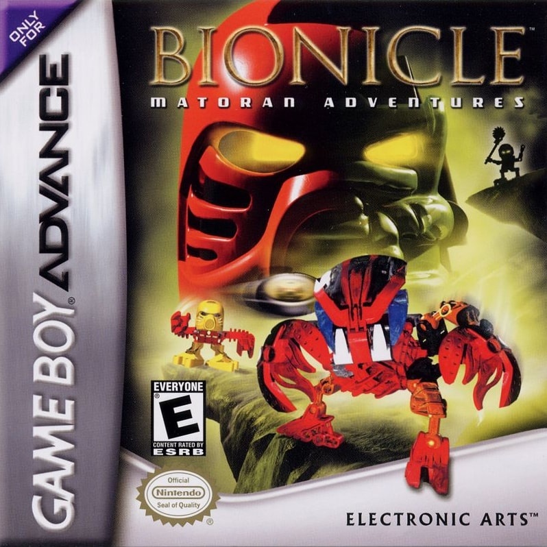 Capa do jogo Bionicle: Matoran Adventures