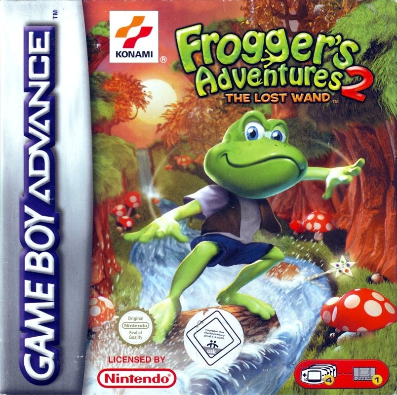 Capa do jogo Froggers Adventures 2: The Lost Wand
