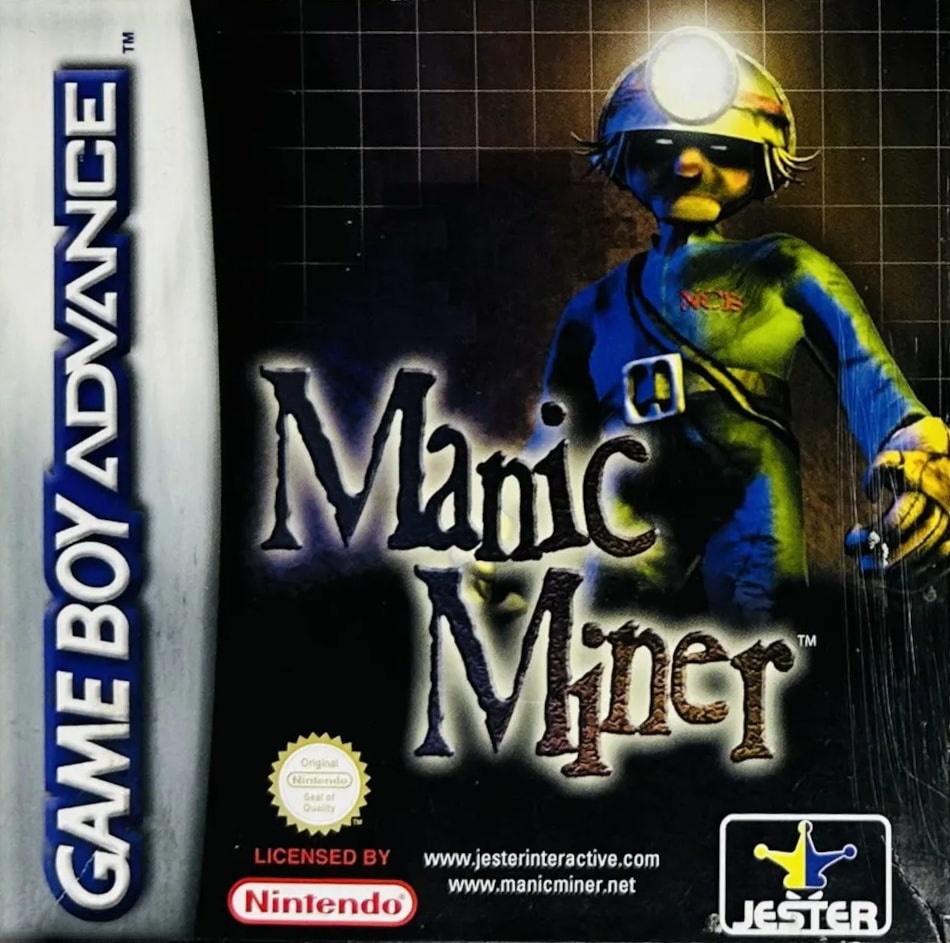 Capa do jogo Manic Miner