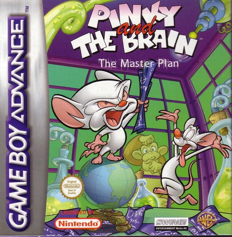Capa do jogo Pinky and The Brain: The Master Plan