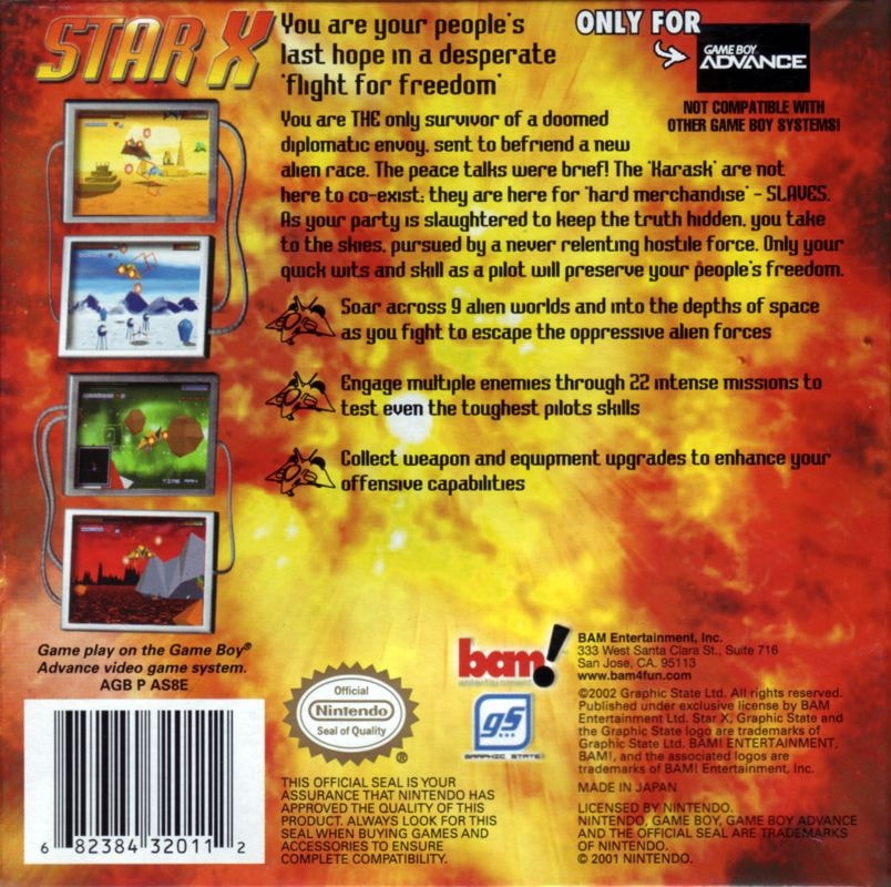 Capa do jogo Star X