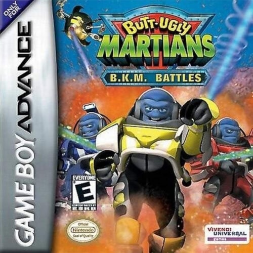 Capa do jogo Butt-Ugly Martians: B.K.M. Battles