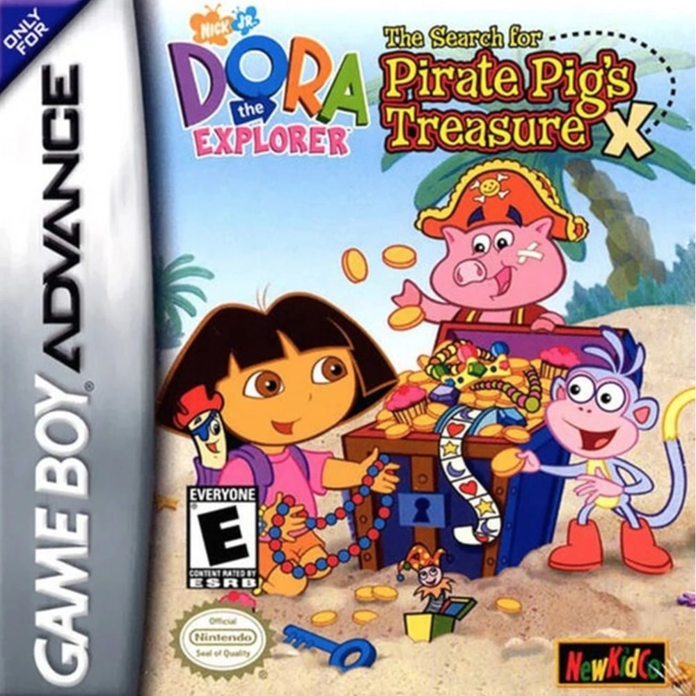 Capa do jogo Dora the Explorer: The Search for Pirate Pigs Treasure