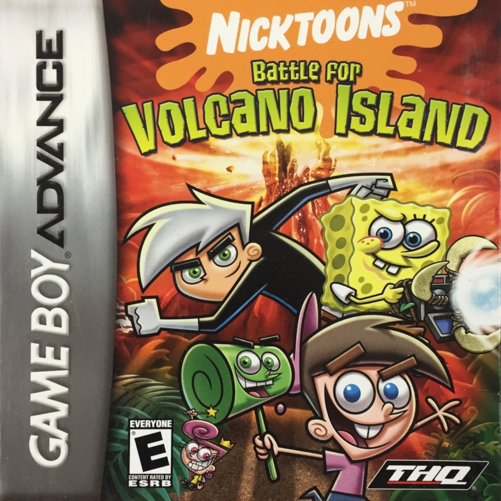 Capa do jogo Nicktoons: Battle for Volcano Island