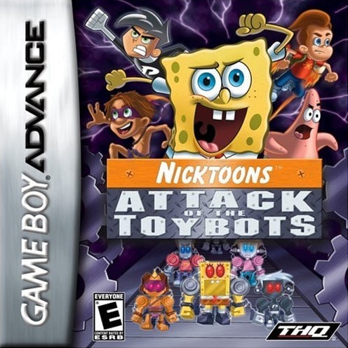 Capa do jogo Nicktoons: Attack of the Toybots