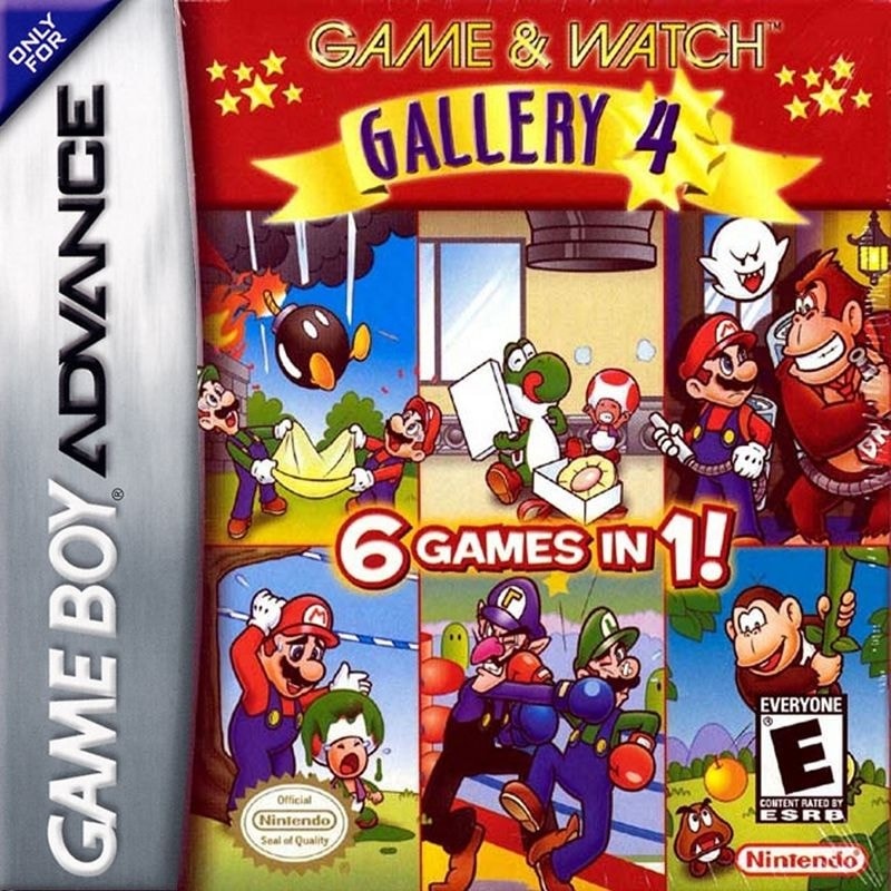 Capa do jogo Game & Watch Gallery 4