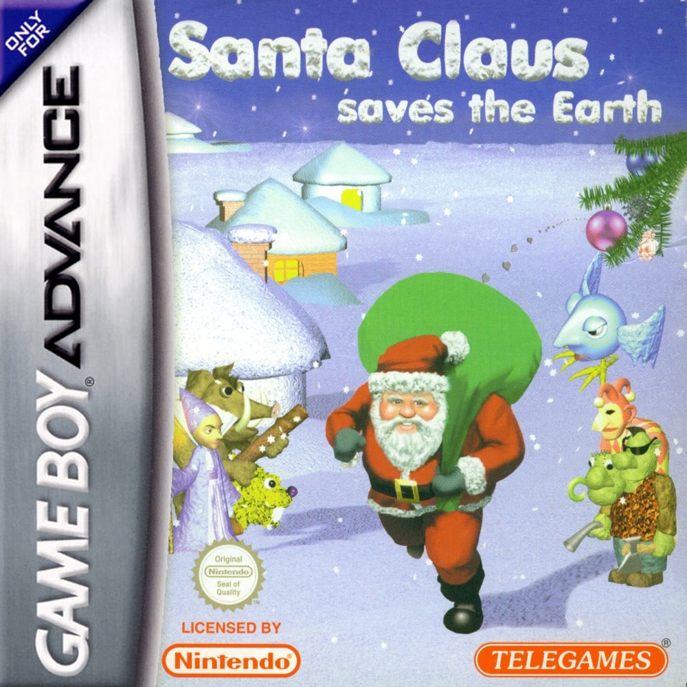 Capa do jogo Santa Claus Saves the Earth