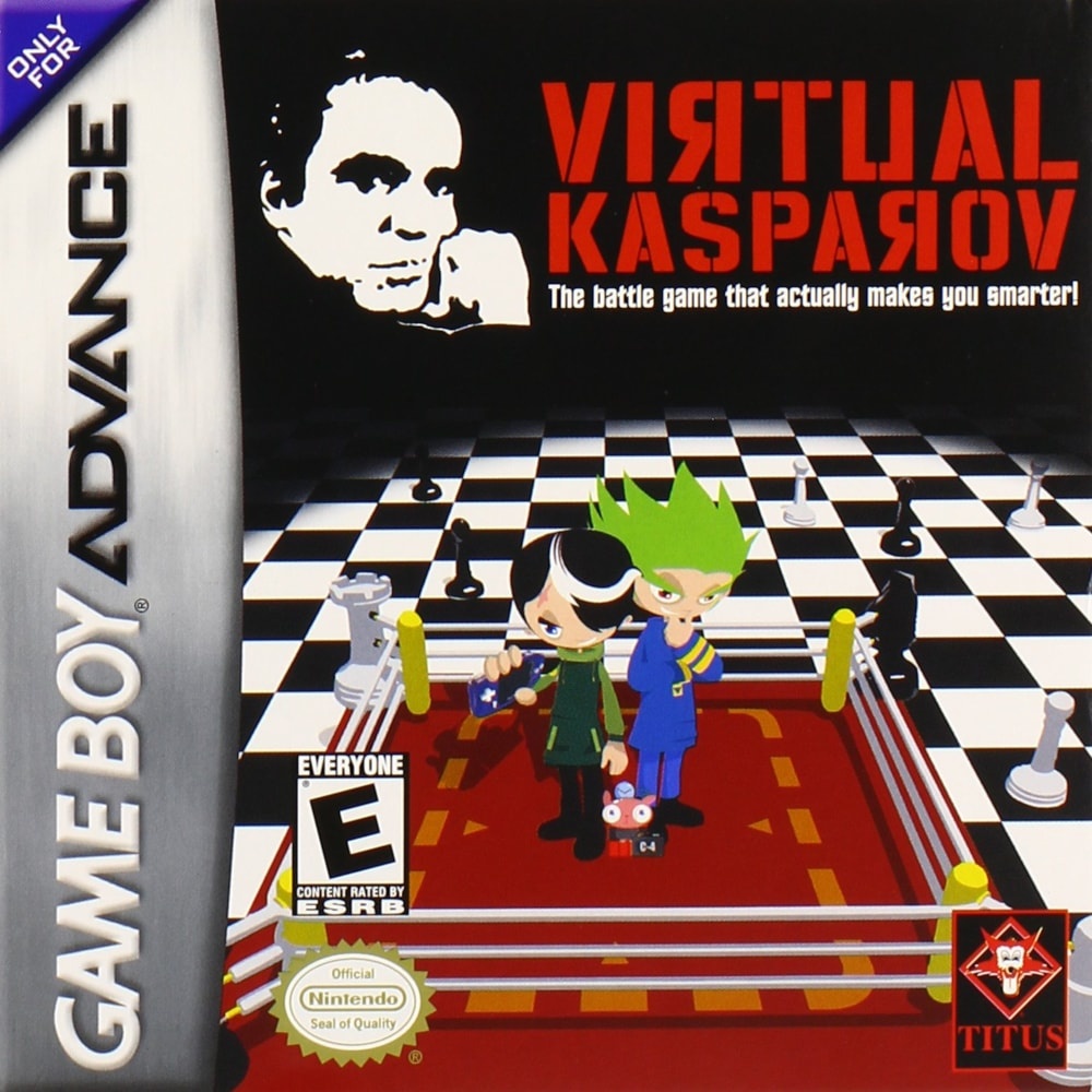 Capa do jogo Virtual Kasparov