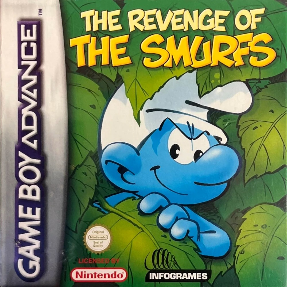 Capa do jogo The Revenge of the Smurfs