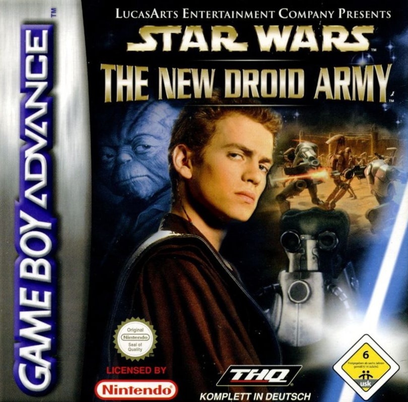Capa do jogo Star Wars: The New Droid Army