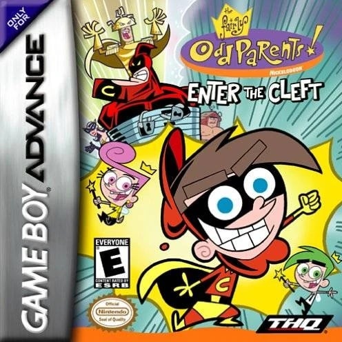 Capa do jogo The Fairly OddParents!: Enter the Cleft