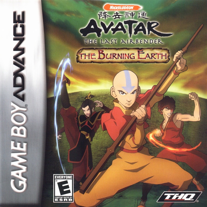 Capa do jogo Avatar: The Last Airbender - The Burning Earth
