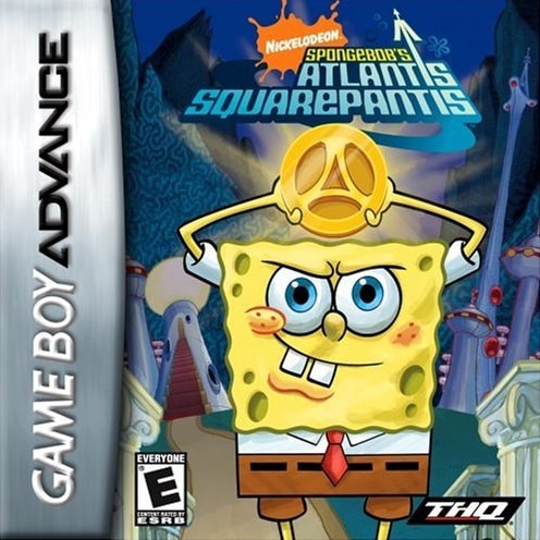 Capa do jogo SpongeBobs Atlantis SquarePantis