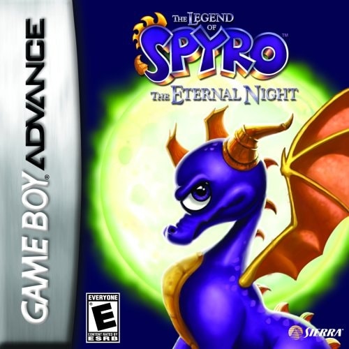 Capa do jogo The Legend of Spyro: The Eternal Night
