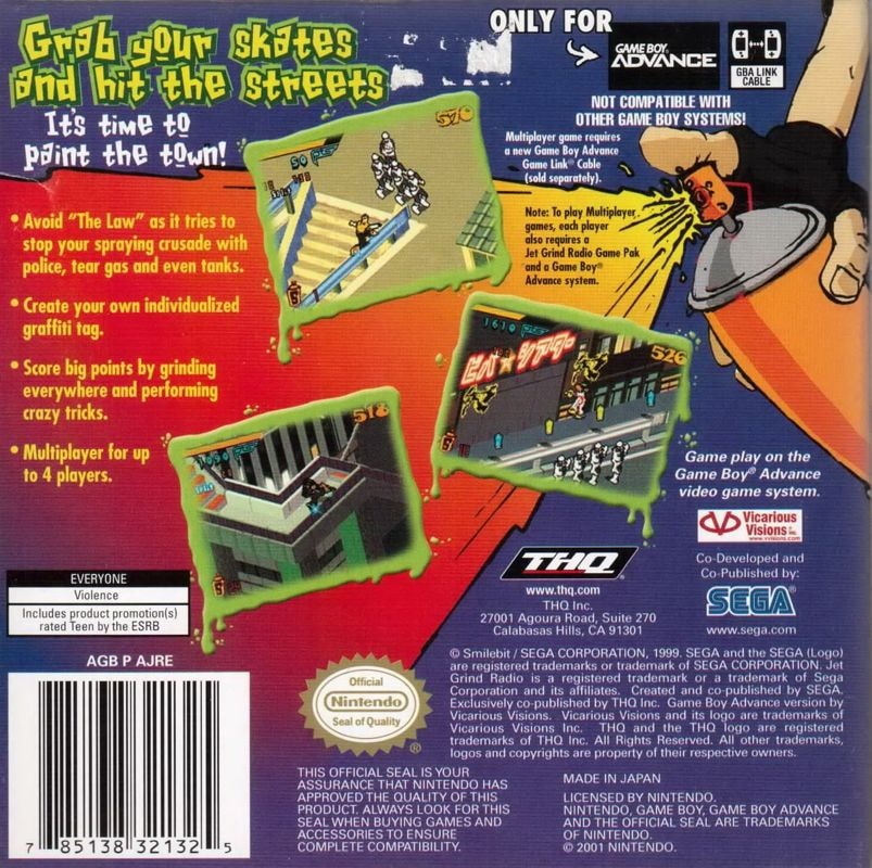Capa do jogo Jet Grind Radio