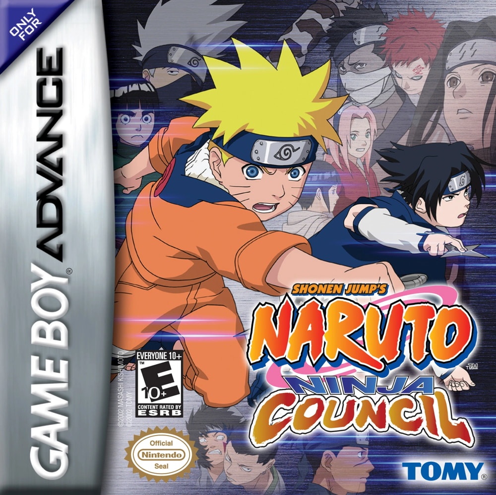 Capa do jogo Naruto: Ninja Council