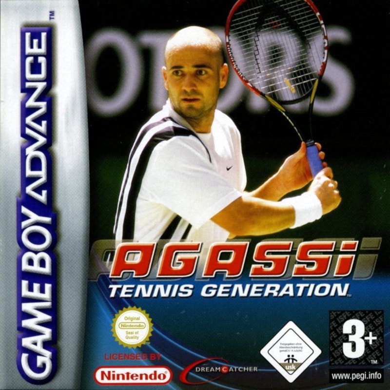 Capa do jogo Agassi Tennis Generation