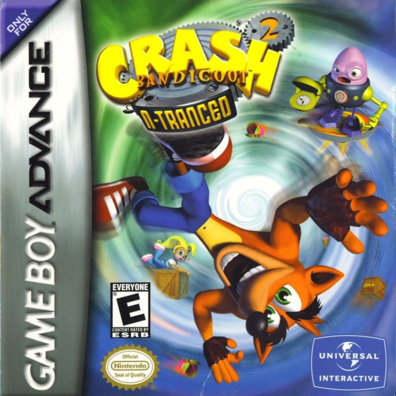 Capa do jogo Crash Bandicoot 2: N-Tranced