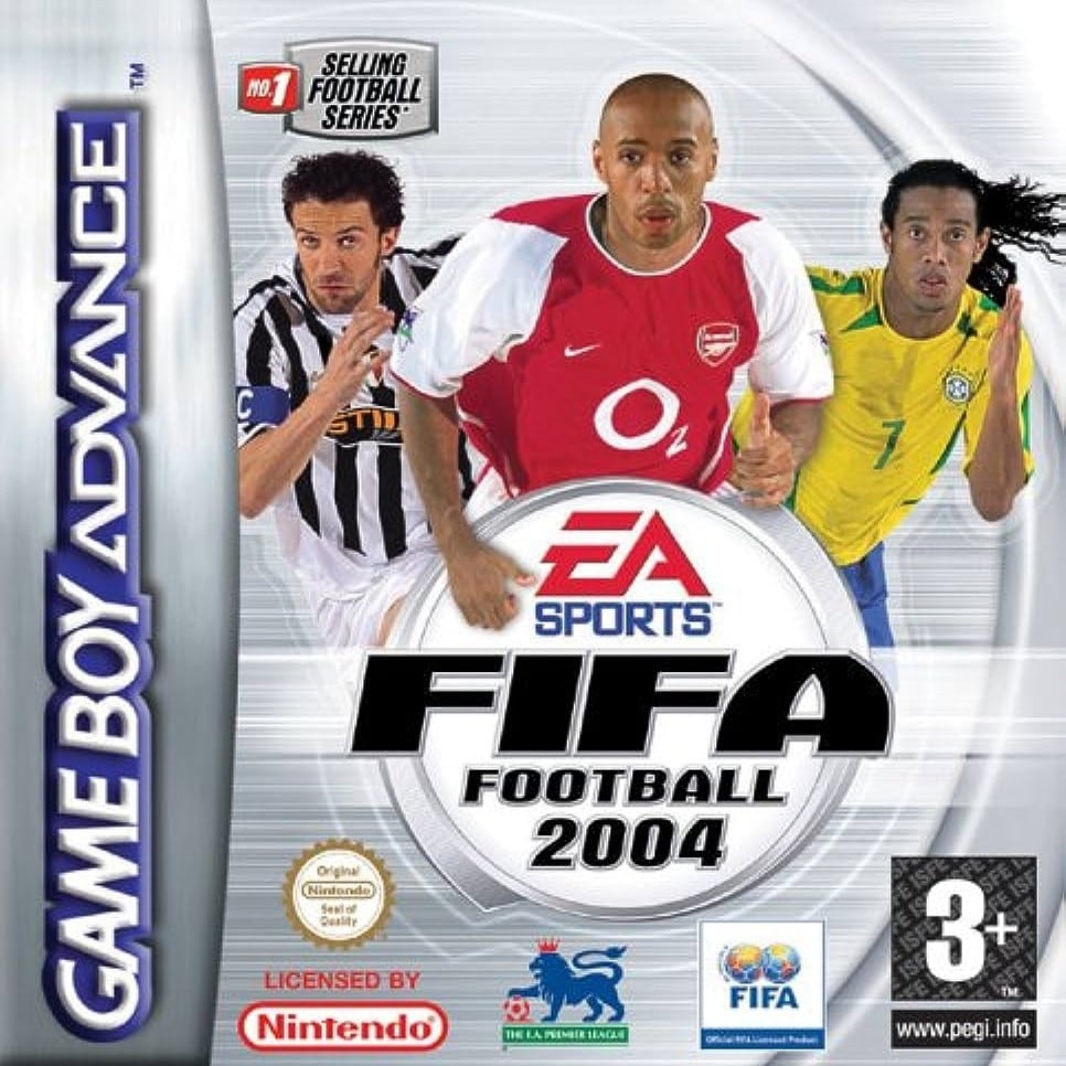Capa do jogo FIFA Soccer 2004
