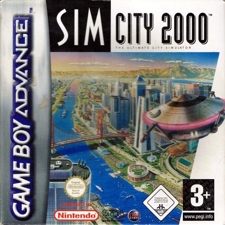 Capa do jogo SimCity 2000