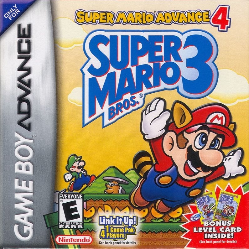 Capa do jogo Super Mario Advance 4: Super Mario Bros. 3
