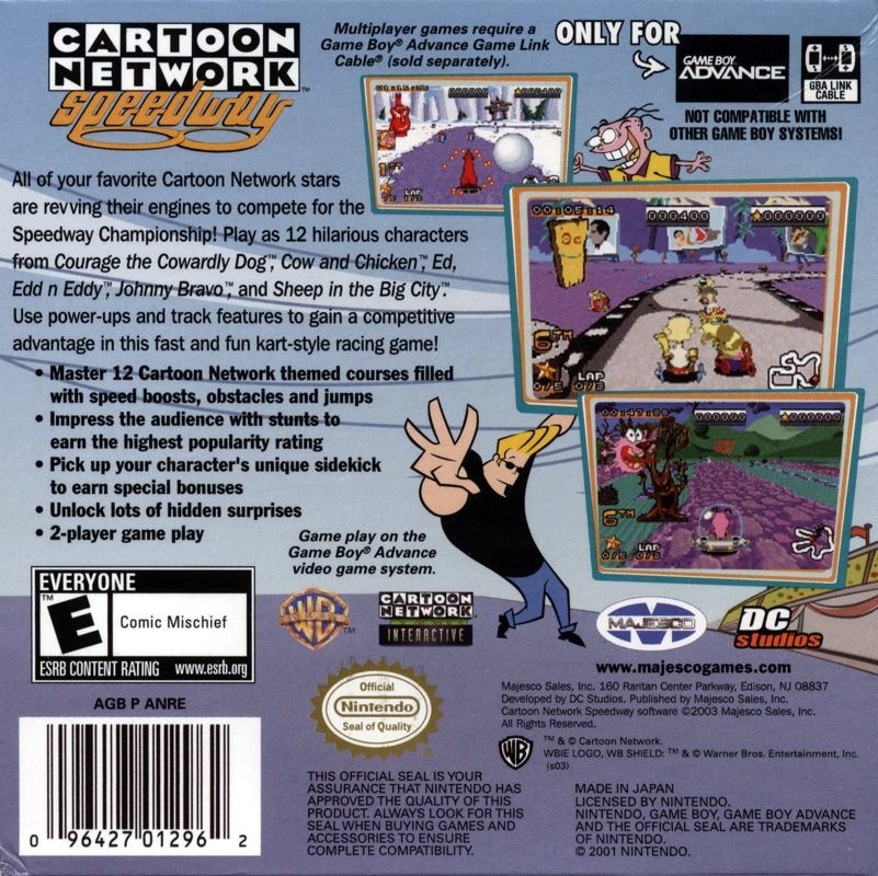Capa do jogo Cartoon Network Speedway