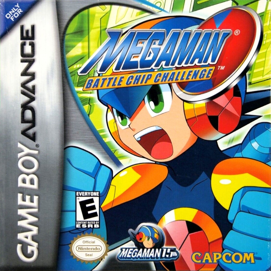 Capa do jogo Mega Man: Battle Chip Challenge