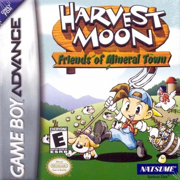 Capa do jogo Harvest Moon: Friends of Mineral Town