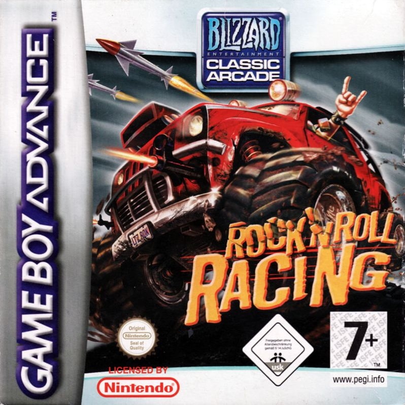 Capa do jogo Rock n Roll Racing