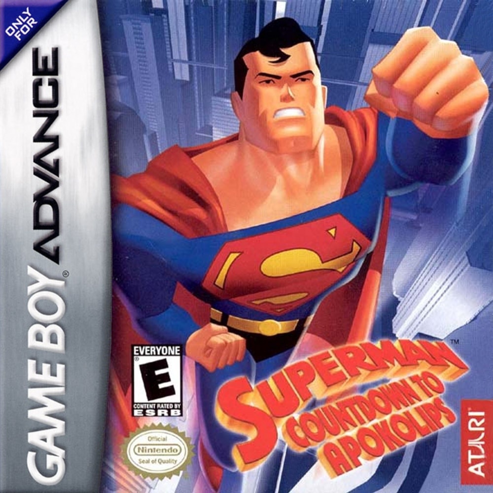 Capa do jogo Superman: Countdown to Apokolips