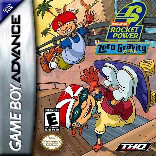 Capa do jogo Rocket Power: Zero Gravity Zone