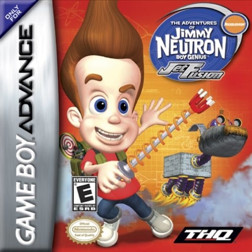 Capa do jogo The Adventures of Jimmy Neutron: Boy Genius - Jet Fusion