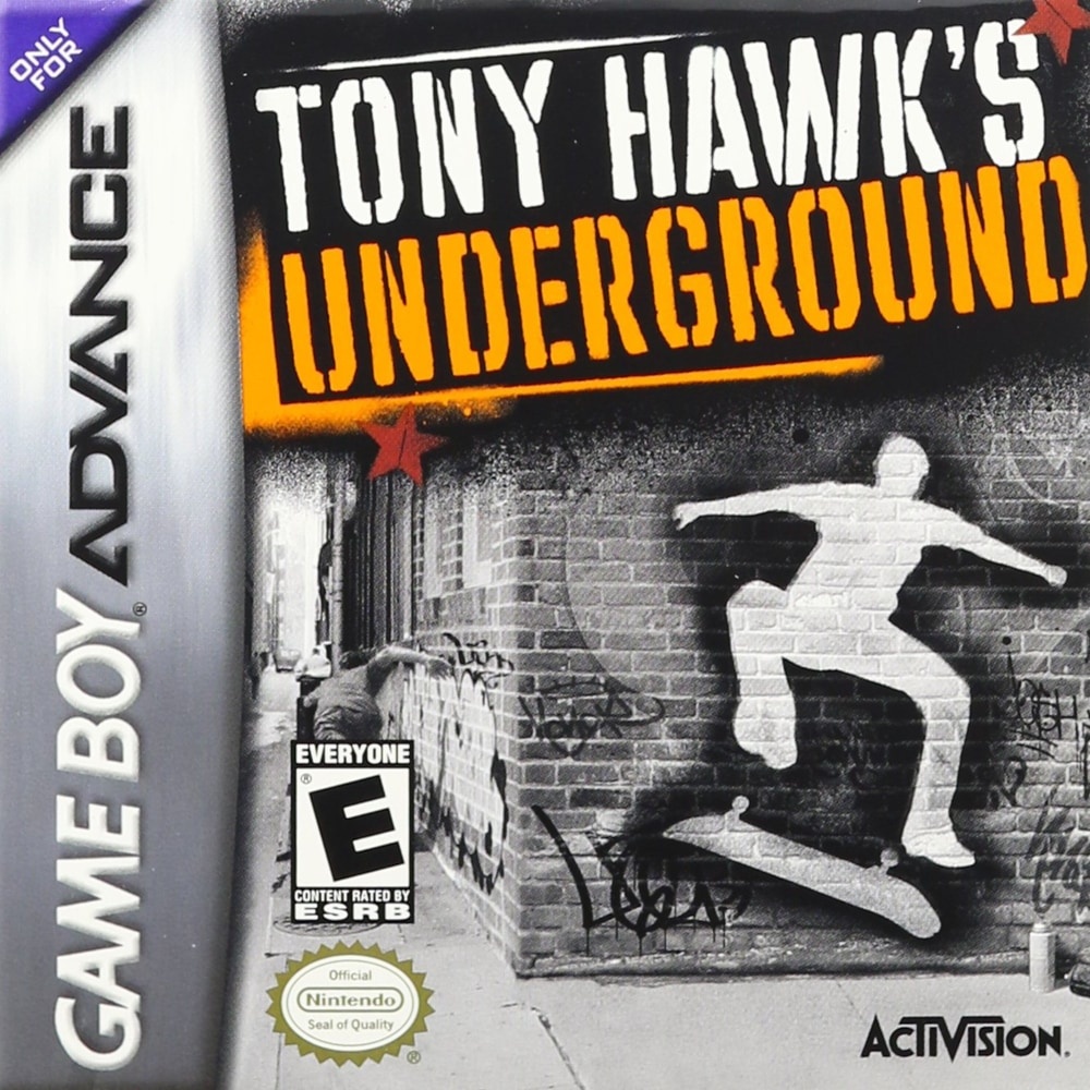 Capa do jogo Tony Hawks Underground