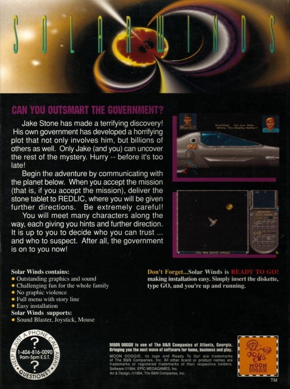 Capa do jogo Solar Winds: Galaxy