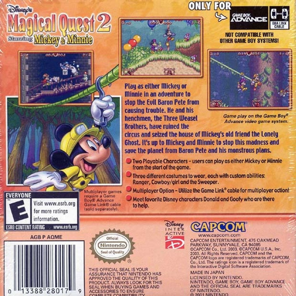 Capa do jogo Disneys Magical Quest 2
