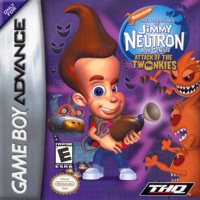 Capa do jogo The Adventures of Jimmy Neutron: Boy Genius - Attack of the Twonkies
